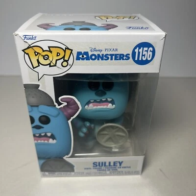 Funko Pop Disney Pixar Monsters Inc - Sulley con tapa #1156 - Caja pequeña rasgado Foto 1 de 4