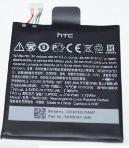 Original HTC One X+ S728e Batería Li-Poly 2100 mAh BM35100 - Imagen 1 de 1