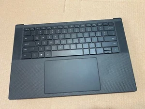 OEM Dell XPS 9520 9530 Palmrest Touchpad US Backlit US Keyboard CYJV4 GN0D2 GrdA - Afbeelding 1 van 3