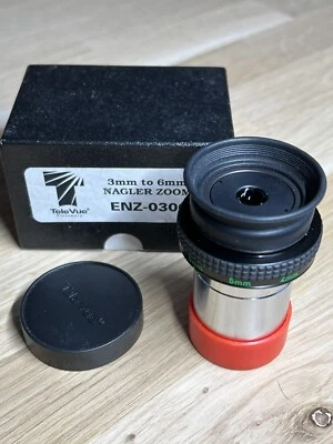 Tele Vue 3mm to 6mm Nagler Zoom Eyepiece Boxed - Image 1 of 2