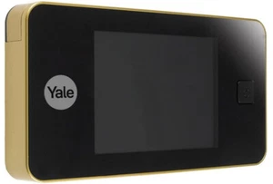 Yale 45-0500-1432-00-5001 Mirilla electrónica estándar, Color DORADO, 128 x 68 x - Bild 1 von 3