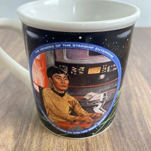 Vintage Sulu Helmsman Star Trek 0684.15 1983 Cup Mug Hamilton Collection - Picture 1 of 7