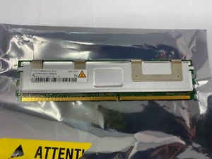 Qimonda HYS72T256420HFA-3S-B 2GB 2Rx4 PC2-5300F 555-11-H0 Memory Module - Picture 1 of 3