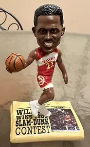 Dominique Wilkins Slam Dunk Contest Legends Bobblehead - FOCO Atlanta Hawks - Picture 1 of 3