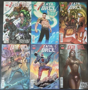 DEATH FORCE #1-6 (2016) ZENESCOPE COMICS FULL COMPLETE SERIES! VARIANTS - Picture 1 of 1