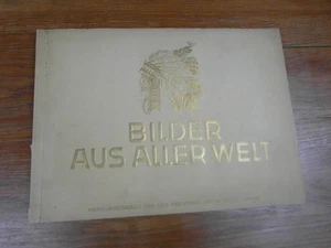VIGNETTENALBUM REEMTSMA BILDERDIENST 1932 BILDER AUS ALLER WELT komplett - Bild 1 von 1