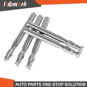 Labwork End Mill 1/4" 2 Flute 3/4" LOC 2-1/2" Overall Length Carbide 5 PCS - Picture 1 of 15