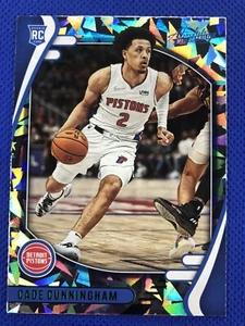 2021-22 #214 Cade Cunningham Chronicles Absolute Baloncesto Verde Hielo agrietado RC - Imagen 1 de 2