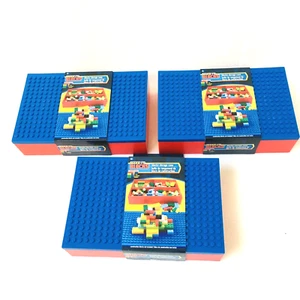 3 Make It Blocks Blocks Storage Case Work w All Major Bland 8" x 5" x 2" Bx-142 - Picture 1 of 8