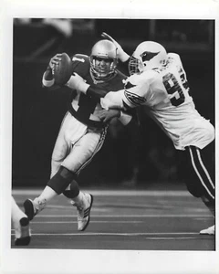 Lotto 3 foto originali 1989-92 tipo 1 8x10 Kelly Stouffer Seahawks pressa filo - Foto 1 di 6