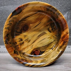Nofolk Pine 9in Turned Bowl - It Glows!!! - Picture 1 of 15