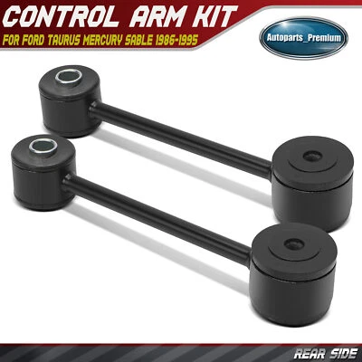 Barra estabilizadora trasera izquierda y derecha 2 piezas para Ford Taurus Mercury Sable 1986-1995 Foto 1 de 4