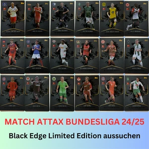 Topps Match Attax 24/25 Bundesliga 2024/2025 Black Edge LIMITED EDITION LE1-LE22 - Bild 1 von 23