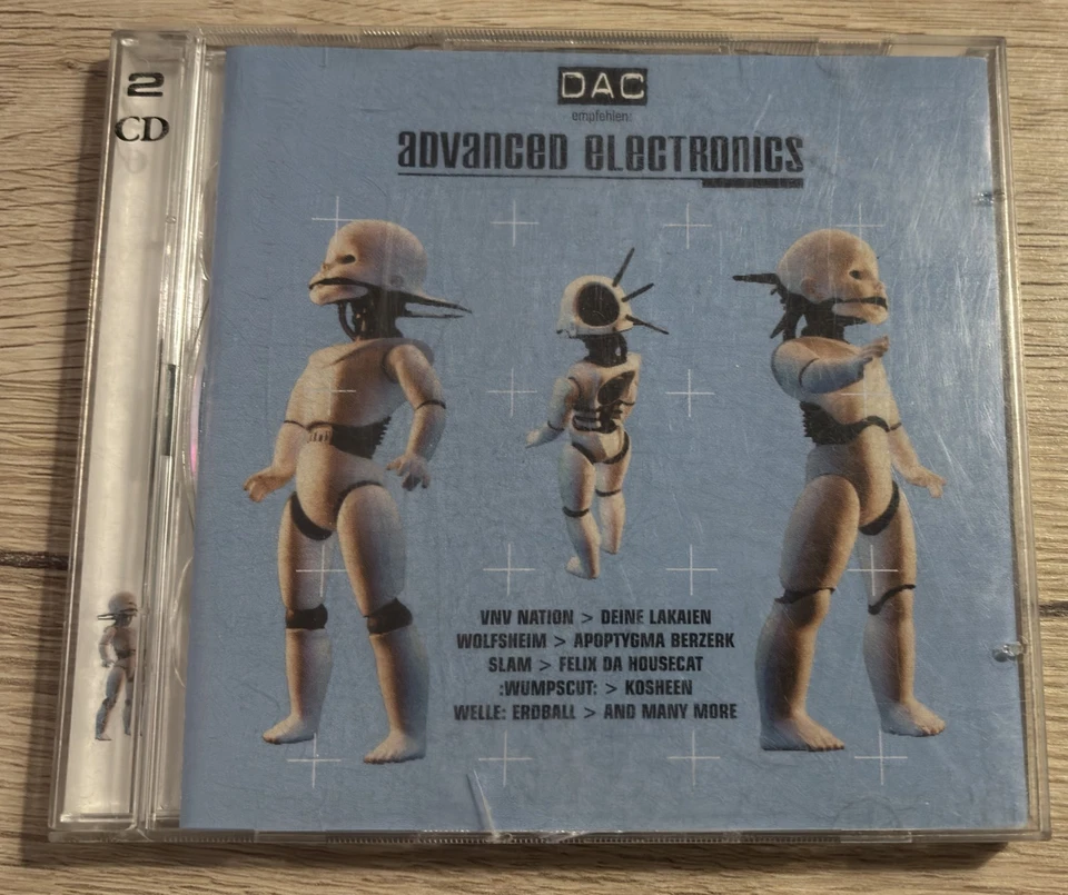 Advanced Electronics 2 CDs (2002) Electro, Industrial, EBM, Synth-pop Industrial - Bild 1 von 1