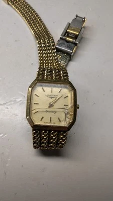 Vintage Longines Gold Women's Watch - AS7016 For Parts Or Repairs Only  - Image 1 of 4