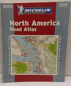 North America Road Atlas 2003 - Michelin - USA - Canada - Mexico VTG Nice Shape  - Picture 1 of 11