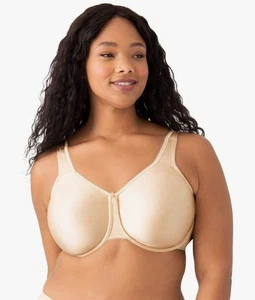 Wacoal Basic Beauty Unlined Full Figure Underwire Bra 855192 Sand Beige 38G NWT - Picture 1 of 7