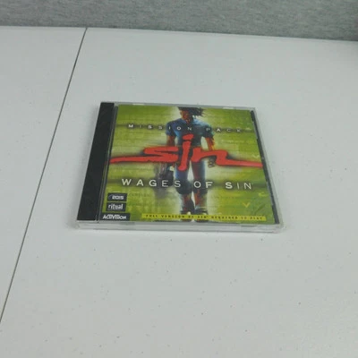 Mission Pack Sin Wages of Sin Windows PC Game Activision 1999 Sealed - Image 1 of 4