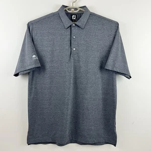 FootJoy Lisle Self Collar Golf Polo Mens 2XL Chestnut Hills Logo Stretch Shirt - Picture 1 of 6
