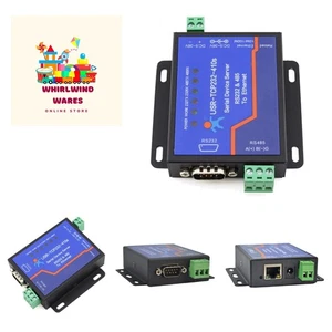 Dual Serial Device Server: RS232 & RS485 to Ethernet with Modbus Support - Picture 1 of 8