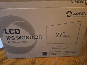 Acer AOPEN 27CL1 G - 27in Widescreen LCD Monitor 120Hz 1ms - Picture 1 of 5
