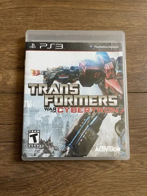Transformers War for Cybertron (Sony PlayStation 3, PS3) Complete CIB - Tested - Image 1 of 4
