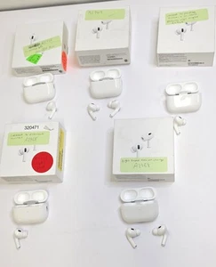 Bundle of 5 Apple AirPods Pro Charging Case Gen2 MTJV3AM/A A2968 AS IS (READ) - Zdjęcie 1 z 4