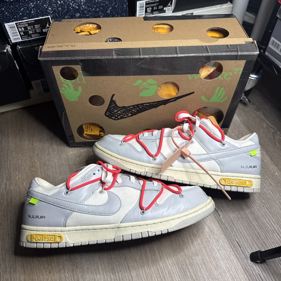 Size 14 - Off-White x Nike Dunk Low Lot 06 of 50 - Image 1 of 4