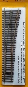 Micro Engineering 14-815 HO Ladder Track System Code 70 #5c RH Frog Turnout - Picture 1 of 1