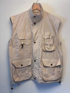 Giani Feroti Large Beige Utility Adventure Outdoor Gilet, Hiking Fishing - Picture 1 of 10