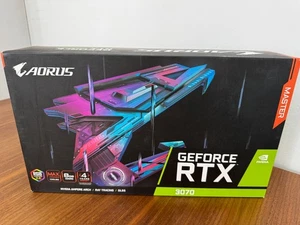 Nvidia GeForce RTX 3070 8GB GDDR6 Gigabyte Aorus Master Gaming Grafikkarte - Bild 1 von 10
