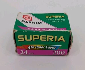 FujiFilm Superia All Around ISO 200 24 Belichtungen Farbfilm NOS 06/2008 Datum - Bild 1 von 6