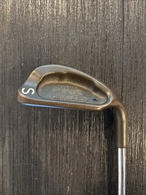 Ping Zing 2 BeCu Sand Wedge - Right Hand - JZ Steel - Black Dot - Original Grip - Image 1 of 4