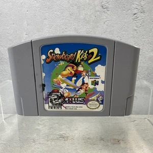 Snowboard Kids 2 N64 Authentic Nintendo 64 1999 Tested & Working Cartridge Only - Picture 1 of 7