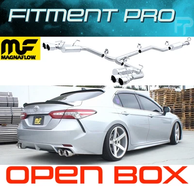 Magnaflow Catback Exhaust System Quad Tip 2018-2024 Toyota Camry XSE 3.5L V6 FWD - Image 1 of 4