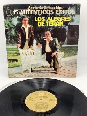 15 autenticos exitos LOS ALEGRES DE TERAN (83’ CBS VINYL LP MÉXICO) VG+ scarce! - Image 1 of 4