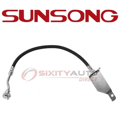 Sunsong Rear Right Brake Hydraulic Hose for 2001-2006 GMC Sierra 3500 - lm Foto 1 de 4