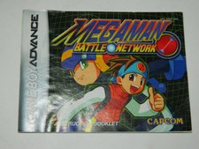 Mega Man Battle Network 1 (Nintendo Game Boy Advance) GBA Manual only