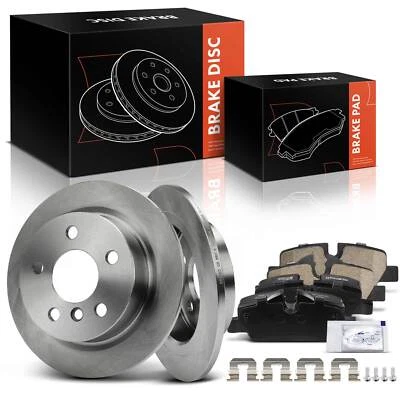 Pastilha de freio rotor freio a disco traseiro para Mini Cooper 2015-2019 L3 1.5 L4 2.0L 5 lugares - Imagem 1 de 4