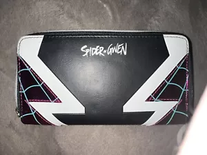 Spider-Gwen Zip Around Wallet Spider-Verse Marvel Comics Gwen Stacy - Picture 1 of 3