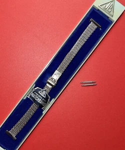 Ladies JB Champion Premium Vintage Stainless Steel Mesh Watch Band For 13mm Lugs - Picture 1 of 3