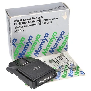 Mamiya 645 Waist Level Finder S with Sport Mask for M645 M645J and M645 1000s - Picture 1 of 7