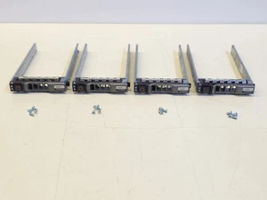 LOT of 4 Dell PowerEdge R630/T730 Tray for 2.5in SFF SAS/SATAu Drive Tray KG7NR - Picture 1 of 7