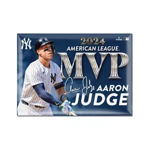 New MLB New York Yankees Aaron Judge 2024 American League MVP Metal Magnet - Picture 1 of 1
