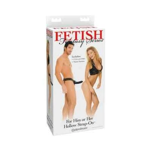 Unisex Hollow Strap-On Dildo Cock Extension Penis Dong - Picture 1 of 18