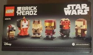 LEGO 40676 Star Wars THE PHANTOM MENACE Brickheadz Set, NIB May 4th 2024 - Picture 1 of 5