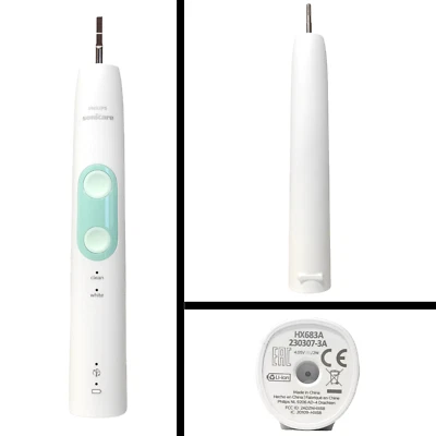 White Toothbrush Handle HX683A Compatible With PHILIPS Sonicare ProtectiveClean