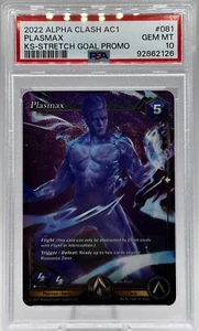 Plasmax KS-AC1-081 Kickstarter Stretch Goal Alpha Clash The Awakening PSA 10 GM - Picture 1 of 2
