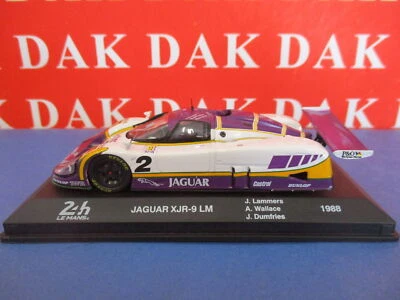 Die cast 1/43 Modellino Auto Jaguar XJR-9 LM 24H Le Mans 1988 J. Lammers - Immagine 1 di 4
