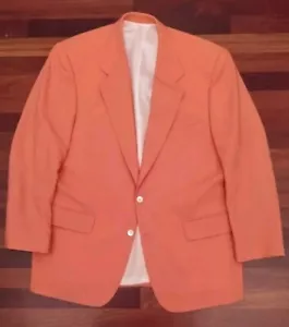 LANA FINO Super 100's Premier PINK 100% Wool SportsCoat Blazer Jacket 42 Regular - Picture 1 of 10